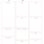 Printable Meal Planner Grocery List Home And Hallow