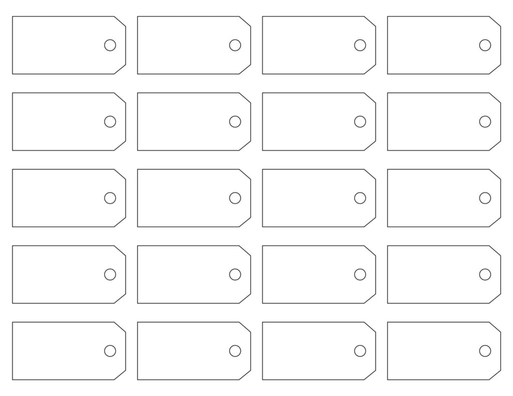 Printable Price Tag Templates Make Your Own Price Tag Labels