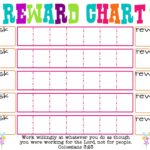Printable Reward Chart Reward Chart Template Reward Chart Kids Printable Reward Charts