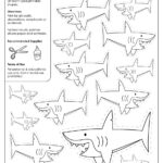 Printable Shark Templates Shark Coloring Pages Shape Templates Coloring Pages