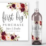 Printable Wine Label Template Wine Bottle Labels Bridal Wine Etsy de