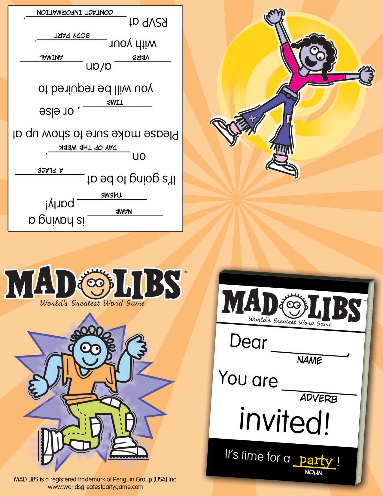 Printables Mad Libs