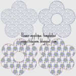 Projects By Jane Free Flower Applique Templates
