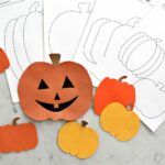 Pumpkin Outline A Free Printable Template Childhood Magic
