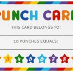 Punch Card Download Pdf 21 Punch Cards Pdf File to Do Punch Etsy de