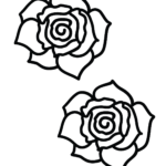 Rose Template 68 Styles For Fun Activities Crafts World Of Printables