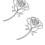 Rose Template 68 Styles For Fun Activities Crafts World Of Printables