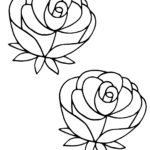 Rose Template 68 Styles For Fun Activities Crafts World Of Printables