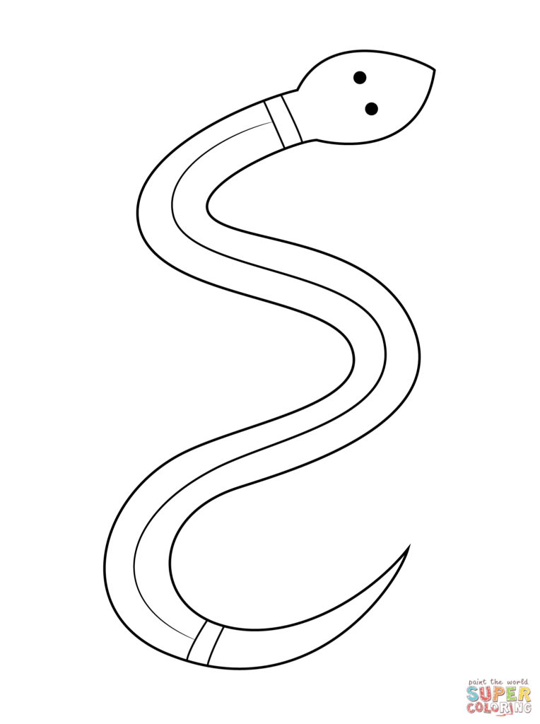 Snake Template Printable