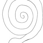 Spiral Snake Template Snake Drawing Templates Printable Free Spiral Drawing