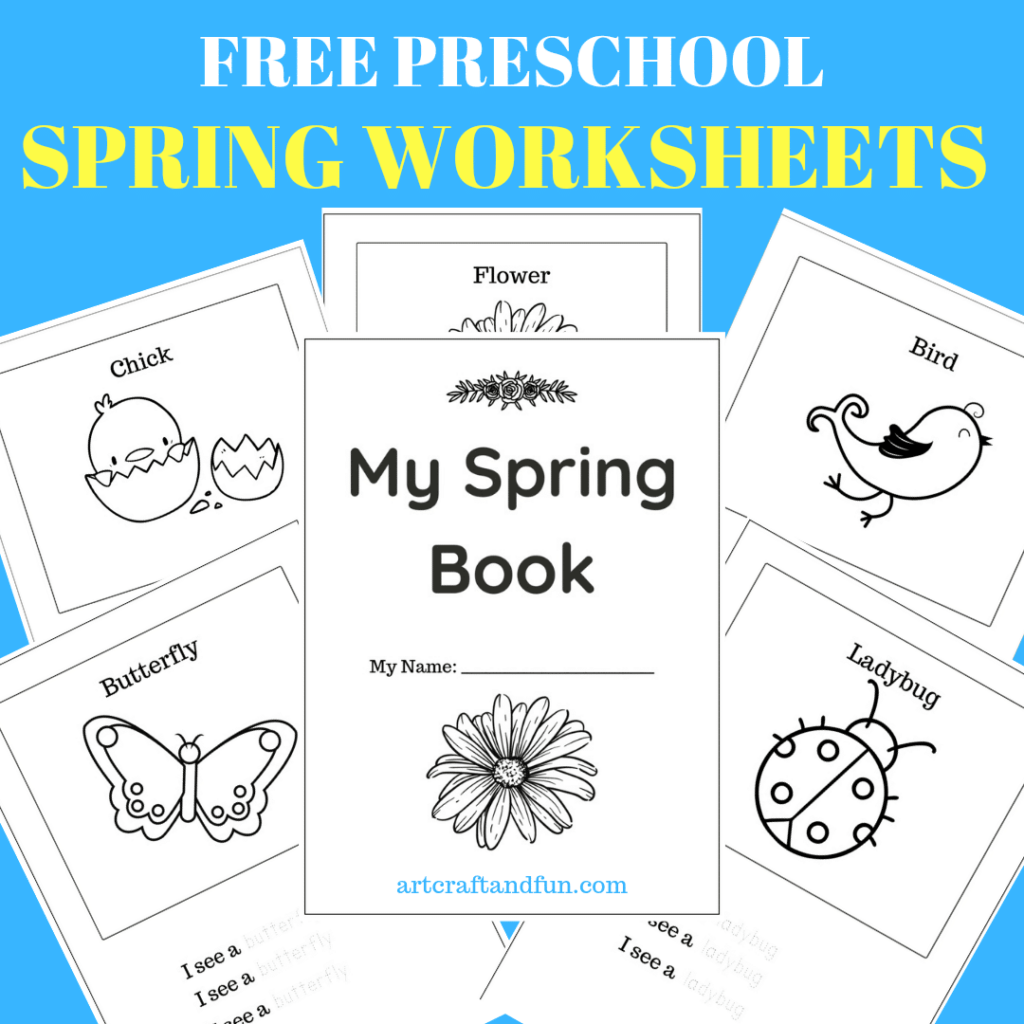 Printable Template Spring Crafts