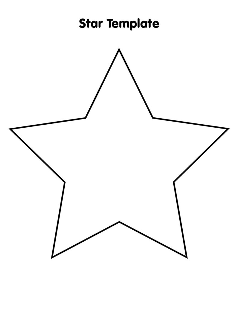 Star Template Star Template Printable Printable Star
