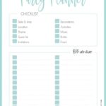 Step By Step Guide To Plan A Successful Party Printable Checklist