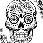 Sugar Skull Coloring Pages Best Coloring Pages For Kids