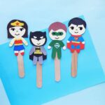 Superhero Craft DIY Puppets Big Family Blessings