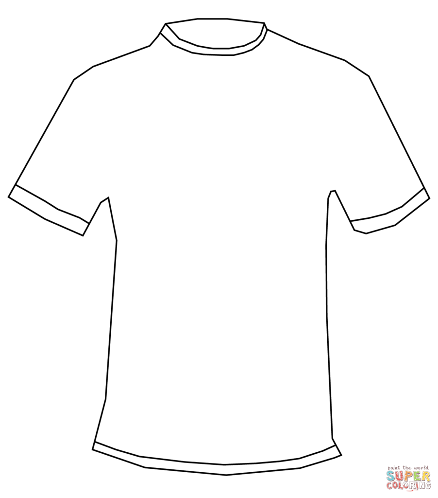 Free Printable T Shirt Template