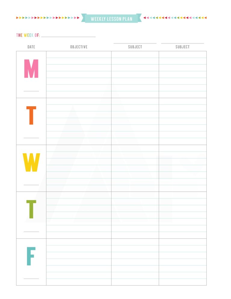 Teacher Planner Printable Pdf Free Fillable Form 2024