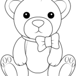 Teddy Bear Printable Template Free Printable Papercraft Templates