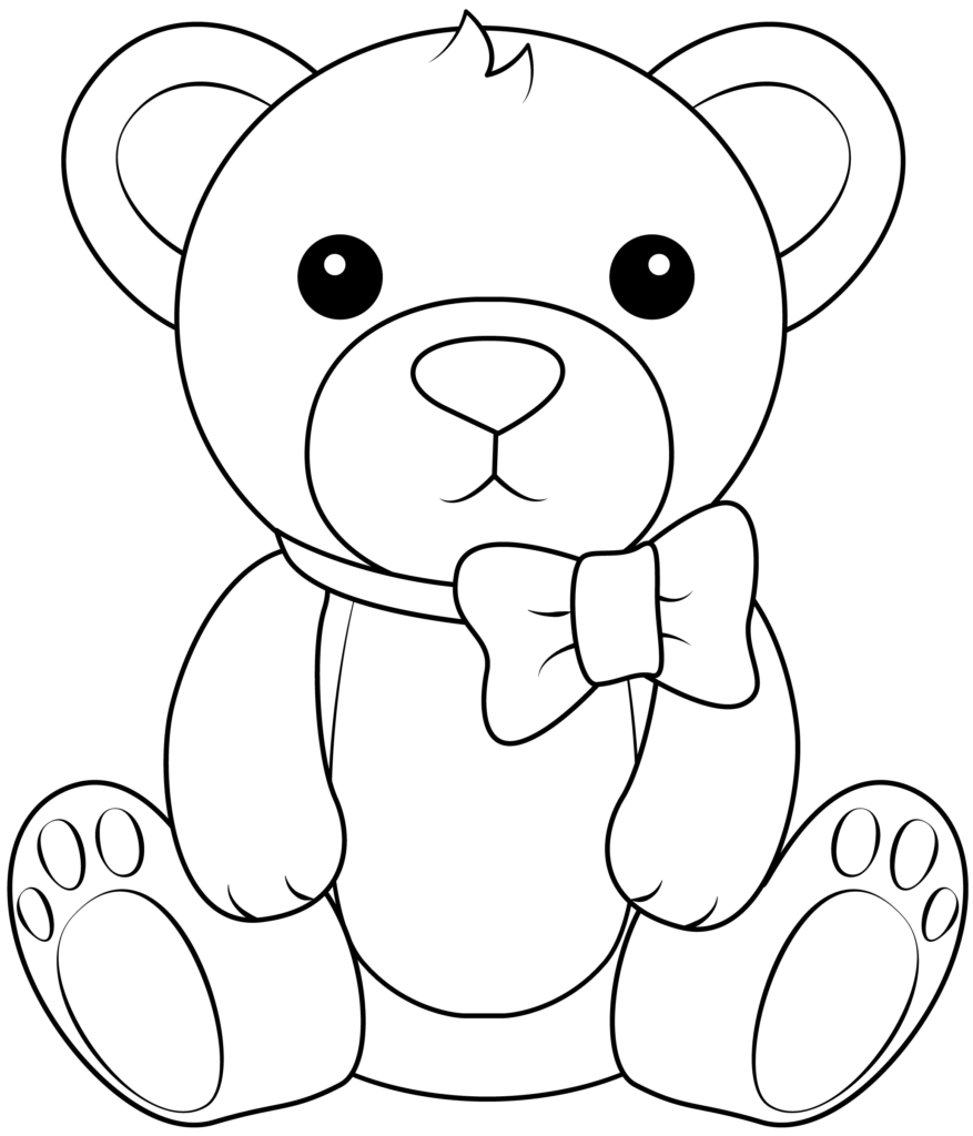 Printable Bear Template