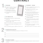 Teen Cell Phone Contract IMOM