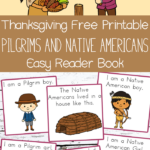 Thanksgiving Color And Read Book Free Printable Kids Activity