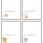 Thanksgiving Place Cards Free Printables Just Customize Print