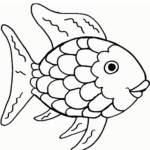 The Rainbow Fish Coloring Page Free Printable Coloring Pages For Kids