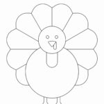 Turkey Template FREE Printable Childhood Magic