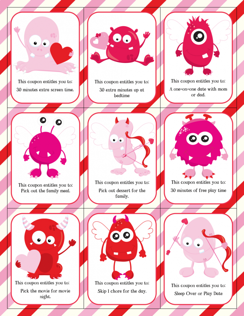 Valentine Coupons For Kids Wondermom Wannabe