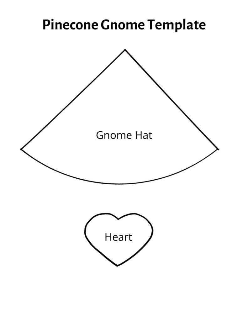 Valentine Pinecone Gnome Hat Template Payhip