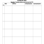 Vocabulary Sheet Fill Out Sign Online DocHub