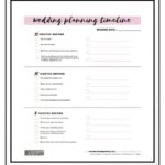 Wedding Planning Printables Free Templates To Keep You Organized