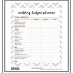 Wedding Planning Printables Free Templates To Keep You Organized