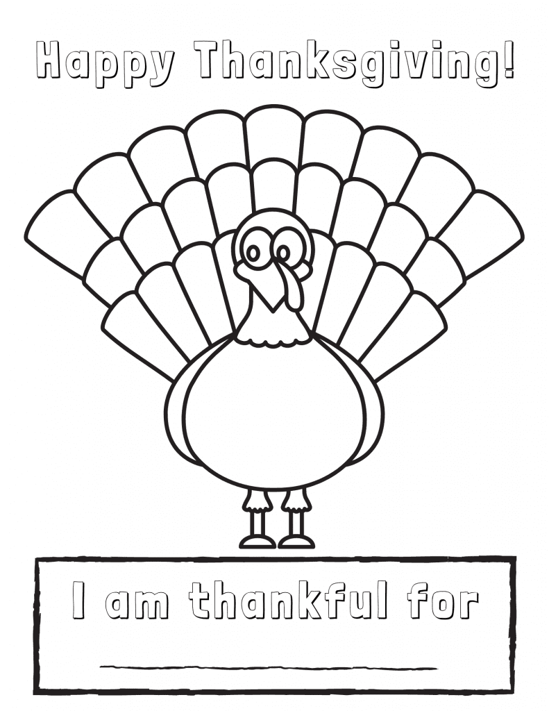 Thanksgiving Kid Activities Printable