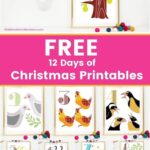 12 Days Of Christmas Printables Free Christmas Printable Wall Art