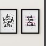 25 Free Inspirational Quotes For Wall Art Prints World Of Printables Worksheets Library