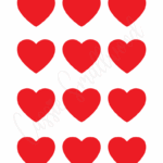25 FREE Printable Heart Templates Small To Large Sizes Cassie Smallwood
