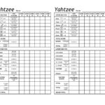 28 Printable Yahtzee Score Sheets Cards 101 FREE TemplateLab