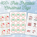 400 CUTEST Printable Christmas Tags Free PDF Cassie Smallwood