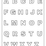 Alphabet Coloring Pages Free Printable A Z Letters In PDF