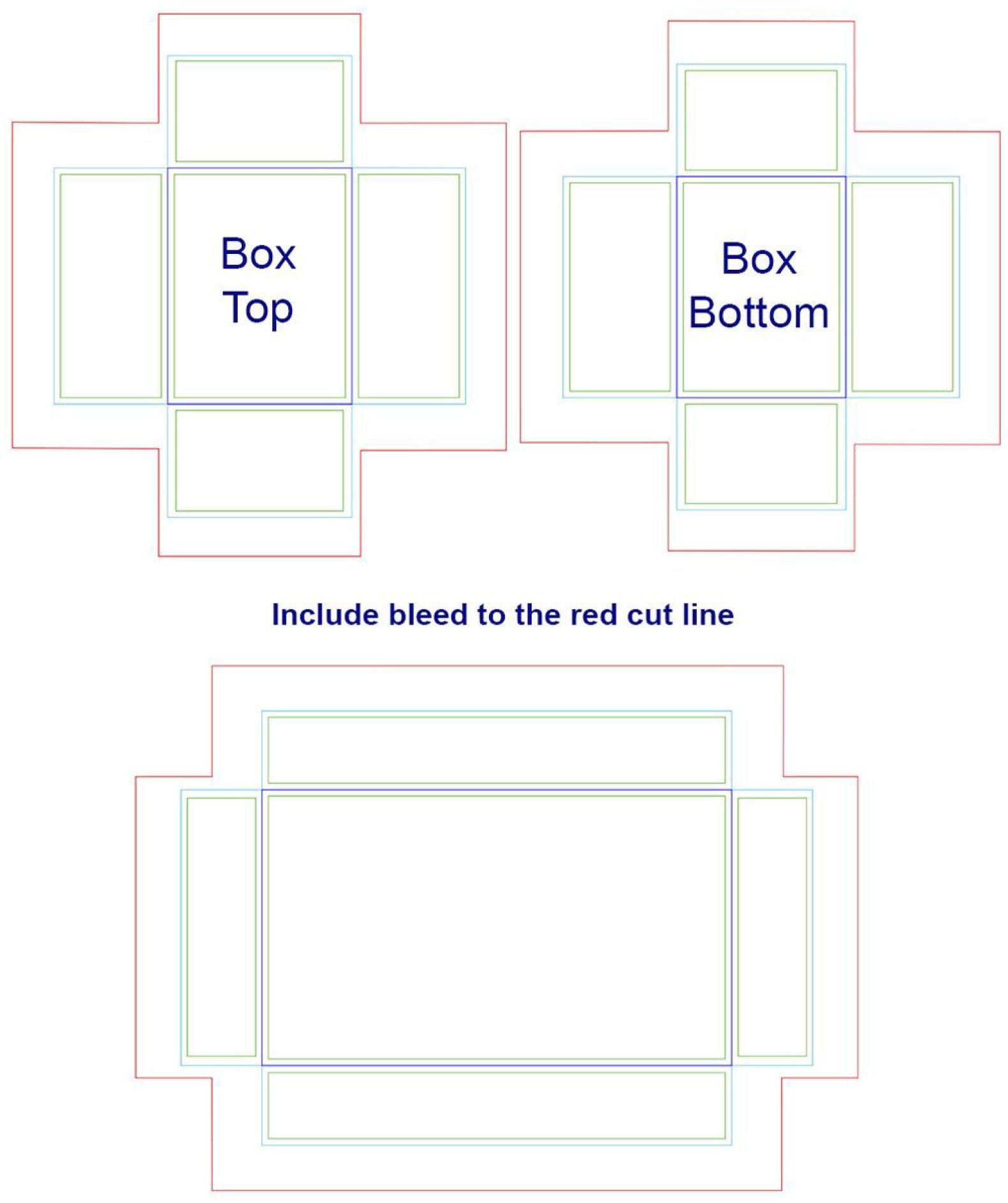 Boxes Tuckboxes Formatting Templates Print Play