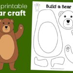 Build a Bear Craft For Kids Free Printable Mrs Merry