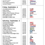 Comprehensive Guide To Every College Football Game On TV This Week Yellowhammer News