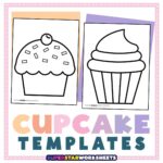 Cupcake Template Superstar Worksheets
