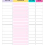 Customize 507 Student Planner Templates Online Canva