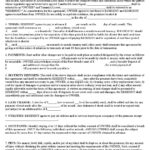 Download Free Basic Rental Agreement Or Residential Lease Printable Lease Agreement