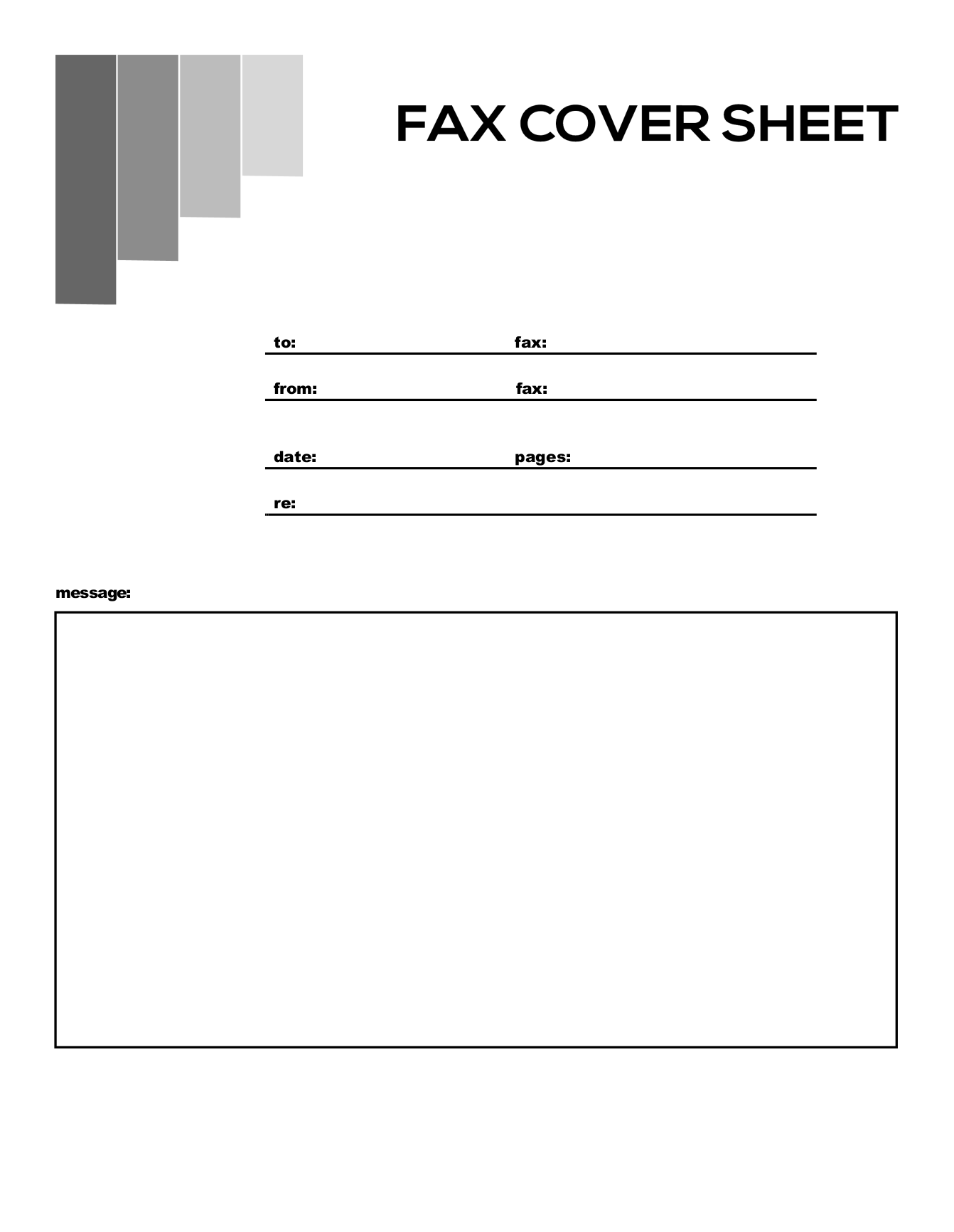Free Fax Cover Sheets FaxBurner Free Fax Cover Sheets FaxBurner