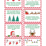 FREE Printable Christmas Scavenger Hunt Clues Cassie Smallwood