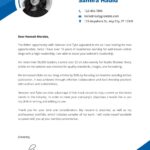 Free Printable Cover Letter Templates You Can Customize Canva