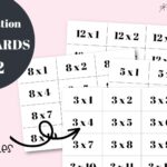 Free Printable Multiplication Flash Cards SaturdayGift